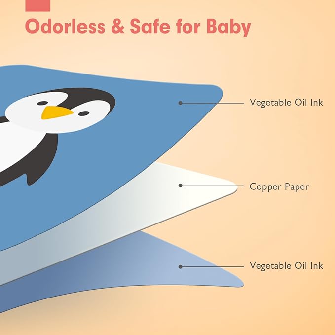 hahaland Contrast Flash Cards for Infants 0-36 Months, Newborn Sensory Visual - Image 6