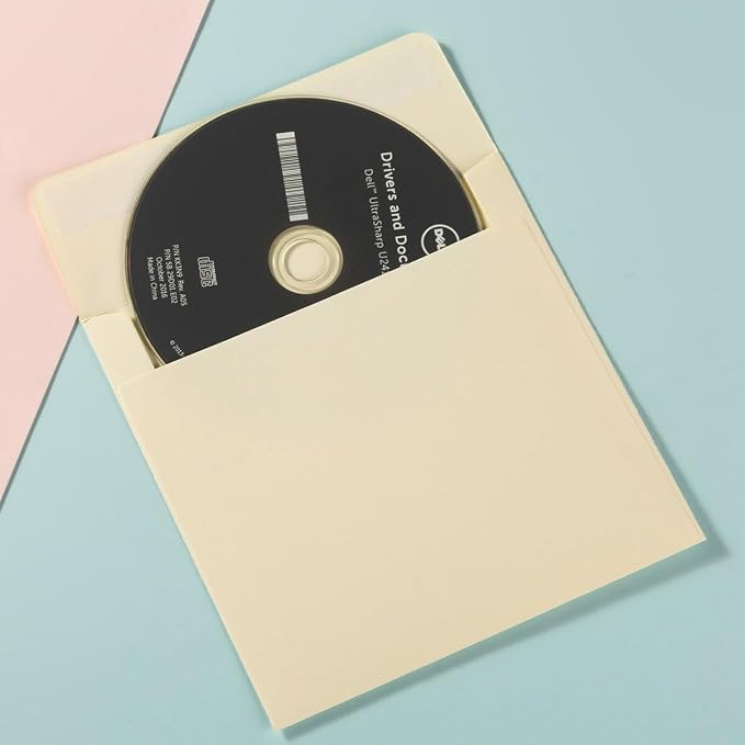 50 Pack 6 x 6 Square Envelopes Self Seal, Cream | - Image 4