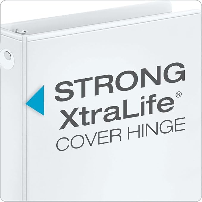 Cardinal Economy 3-Ring Binders, Round Rings, Holds 225 Sheets, Carton of 12 - Image 3