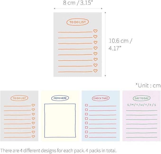 Monolike Memopad Sketch Planning design SET - Image 2