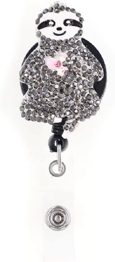 Outside the Box Sparkle and Shine Novelty Retractable Badge Reel ID Holder by Unknown