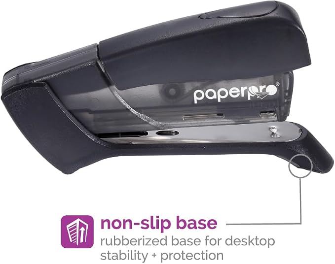PaperPro Compact Classic Desktop Stapler, 15 Sheet Capacity, No Effort - Image 5