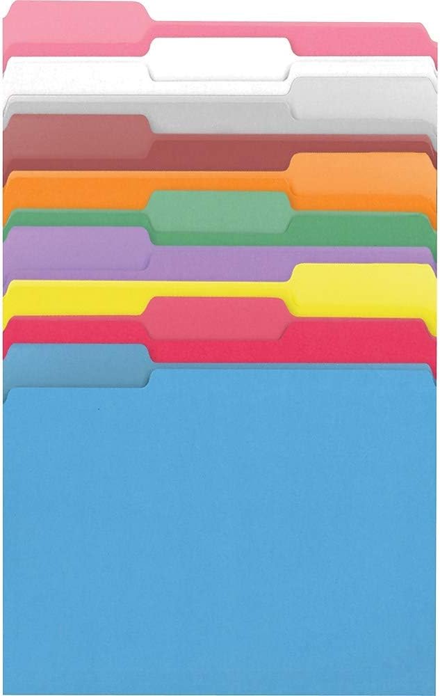 Staples File Folders, Letter Size, 1/3‑Cut Tabs, Heavy‑Duty Paper Stock - Image 5