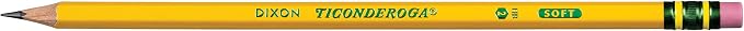 Ticonderoga Wood-Cased Pencils, Pre-Sharpened, 2 HB Soft - Image 2