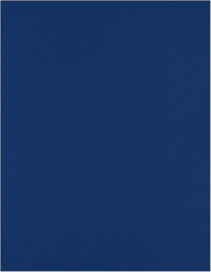 LUXPaper 8.5" x 11" Cardstock | Letter Size | Navy Blue | 100lb. Cover | 50 Qty by LUXPaper