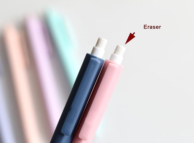 Solid Colors Mechanical Pencils 0.5mm Lead Triangle Automatic Pencil - Image 3