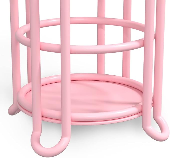 Pink Toilet Paper Holder Stand Tissue Holder - Image 6