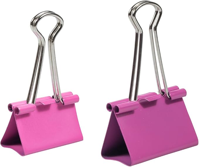 JAM PAPER Colorful Binder Clips Assortment - Image 2