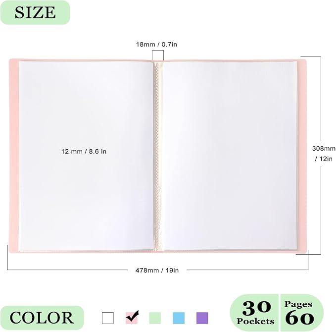 Tamaki Binder with Plastic Sleeves - Image 2