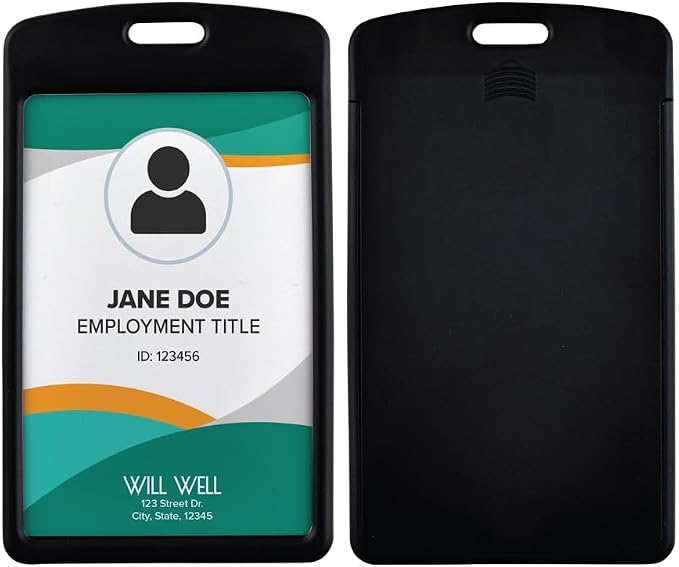 Will Well Vertical Sliding Badge Holder by WillWell
