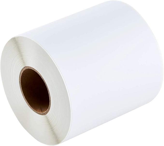 Karat [4x6 - Rolls] Direct Thermal Shipping Label Rolls – Compatible with Rollo and Zebra Printers (90 Labels/Roll) (300 Labels per roll, 4"x6")-DeskLoop Office