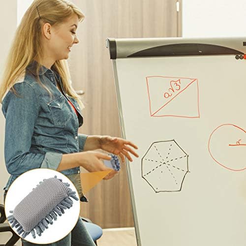 Zonon 4 Pieces Dry Erase Eraser Microfiber Shag Washable Whiteboard Eraser - Image 6