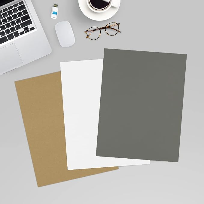 LUXPaper 8.5" x 11" Paper | Letter Size | Smoke Gray | 80lb. Text | 500 Qty - Image 6