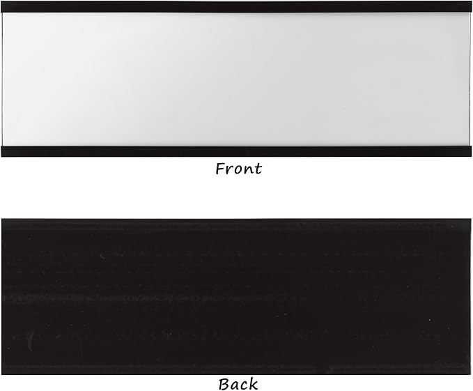Realth Magnetic Label Holders 2'' x 3'' 30 Pack, Magnetic File Cabinet Labels - Image 6