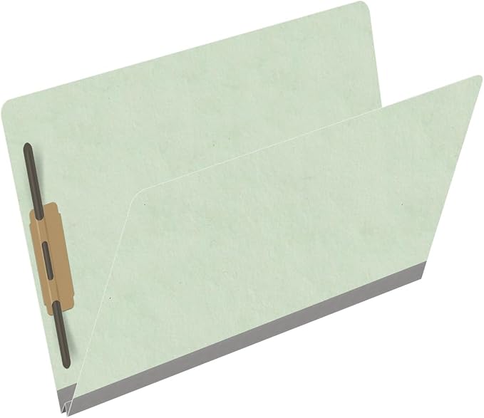 Ecom Folders End Tab Pressboard File Folders | Legal Size 25 Pt Stock - Image 2