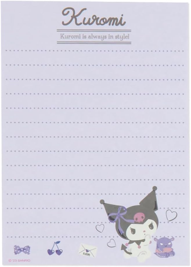 Sanrio Kuromi 8 Design Memo 017051 - Image 4