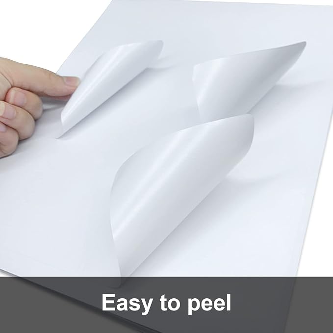 Shipping Labels 3 1/3"x4" Printable White 6 up Labels - Image 5