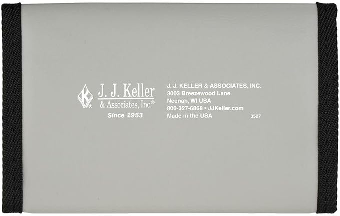 Compact Vinyl Document Holder, Fits in Most Truck Compartments, Durable Vinyl - Image 3