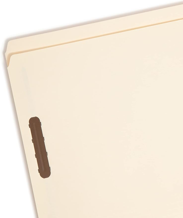 Smead Fastener File Folder, 2 Fasteners, Straight-Cut Tab, Legal Size, 50 per - Image 3