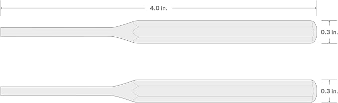 TEKTON 1/16 Inch Pin Punch | 66051 | Made in USA - Image 7