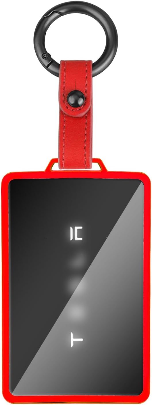 FT FUNTOR for Tesla Transparent Key Card Holder, TPU Card Case Protector by FTFUNTOR