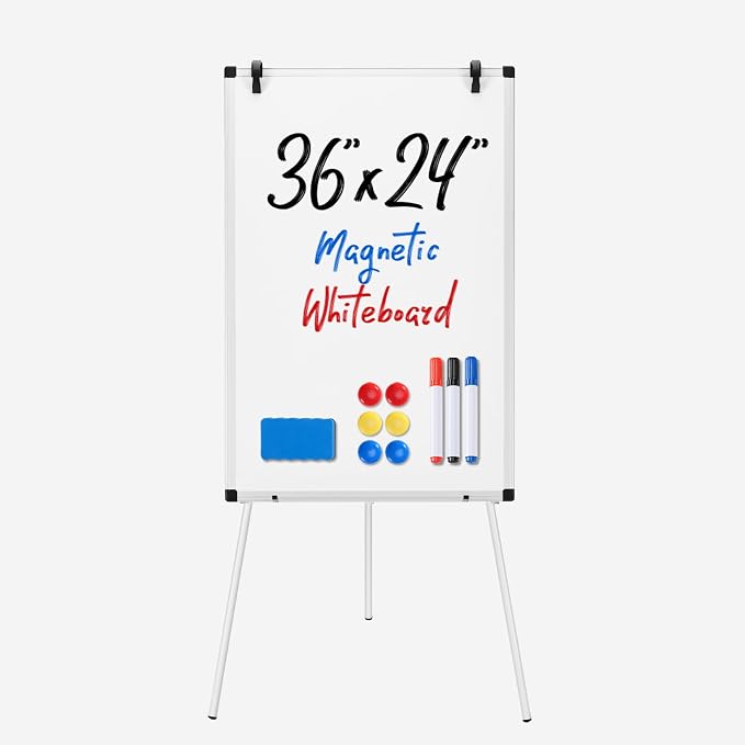 OLIXIS 36" x 24" Magnetic White Board by OLIXIS