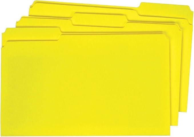 Staples File Folders, Legal Size, 1/3‑Cut Tabs, Heavy‑Duty Paper Stock - Image 5