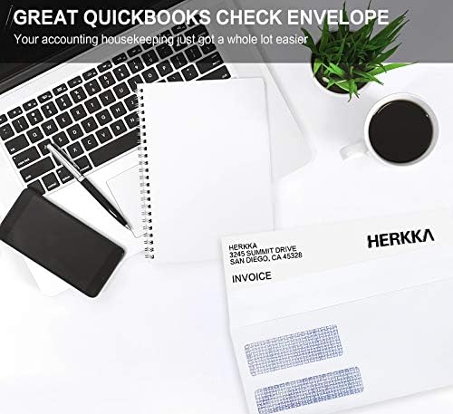 #9 Double Window Security Envelopes, HERKKA No.9 Double Window Business - Image 5
