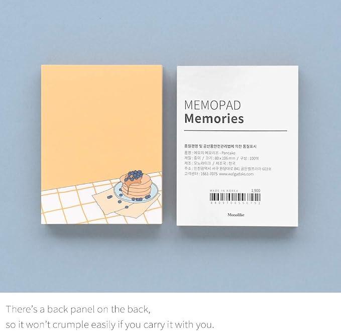 Monolike Memopad Memories design B SET - Image 3
