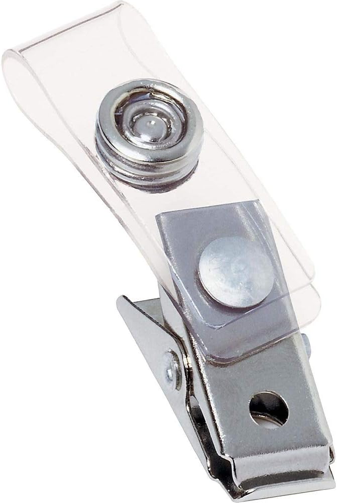 GBC Swingline ID Badge Clips, Badge Holder Clip, 100 Per Pack - Image 7