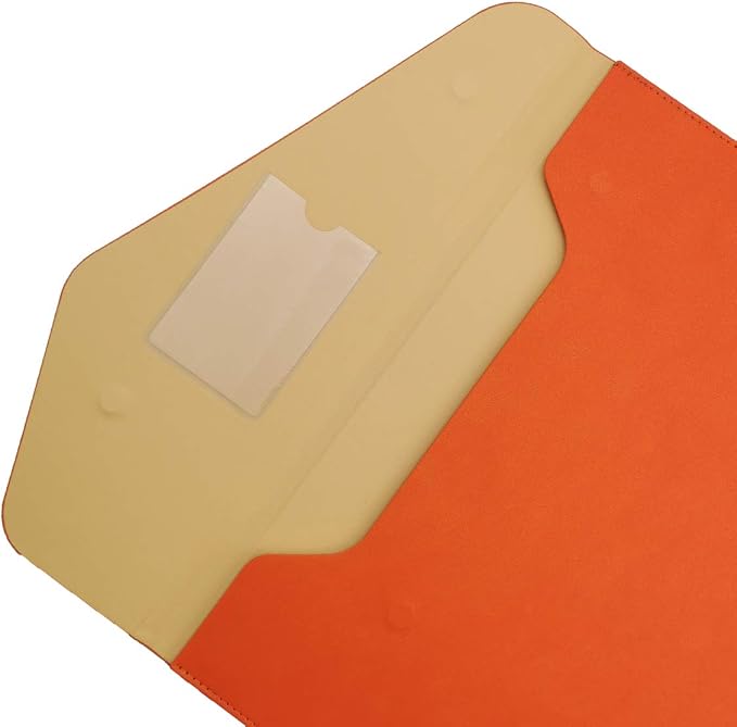 PU Leather A4 File Folder Document Holder Waterproof Portfolio Envelope Folder - Image 5