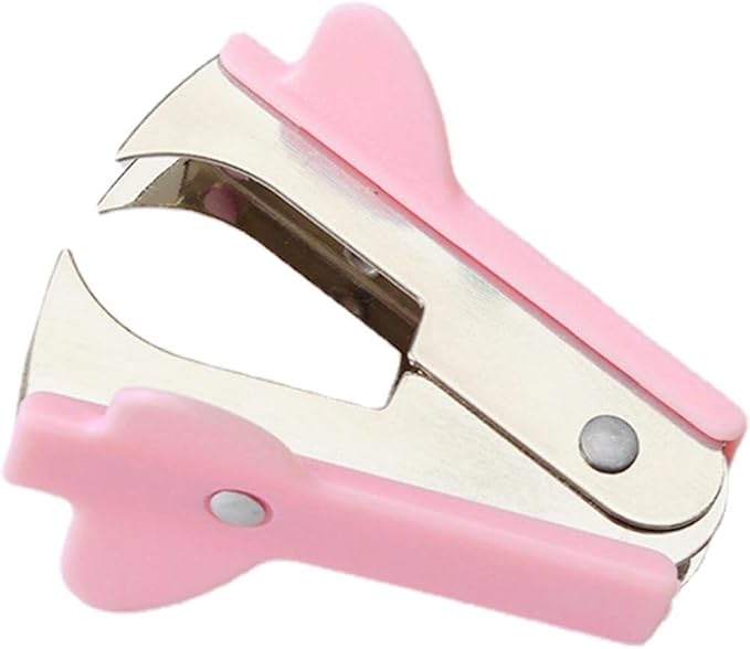 Modern Pink Plastic Staple Remover, Office School Supplies, Staple Puller Tool by Unknown