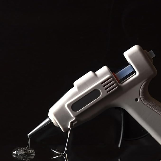 30 Pack Clear Hot Glue Sticks 0.43x8 Inches, Extra Long Strong Adhesive Glue Gun Sticks, Fast Drying, Ideal for DIY Crafts, Arts, Wood, Fabric, Repairs, and Home Projects-DeskLoop Office