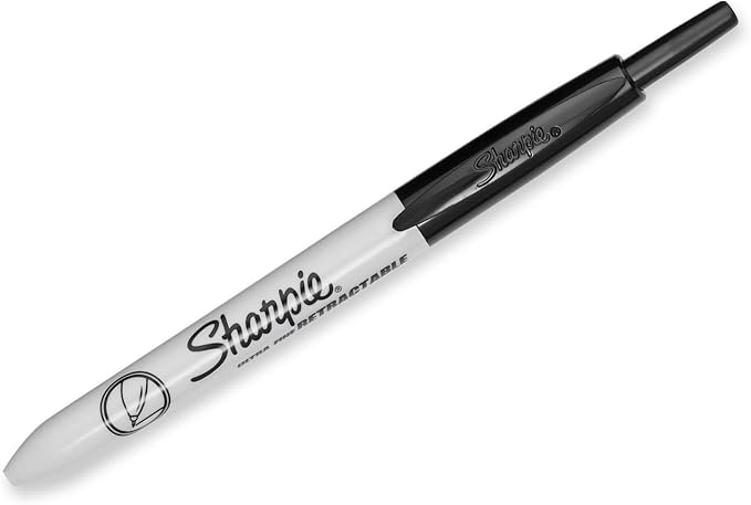 Sharpie Retractable Permanent Markers, Ultra Fine Point - Image 4