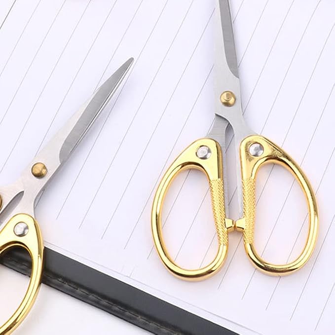 6.3-inch All Stainless Steel Office Scissors, Ultra Sharp Blade Shears - Image 7