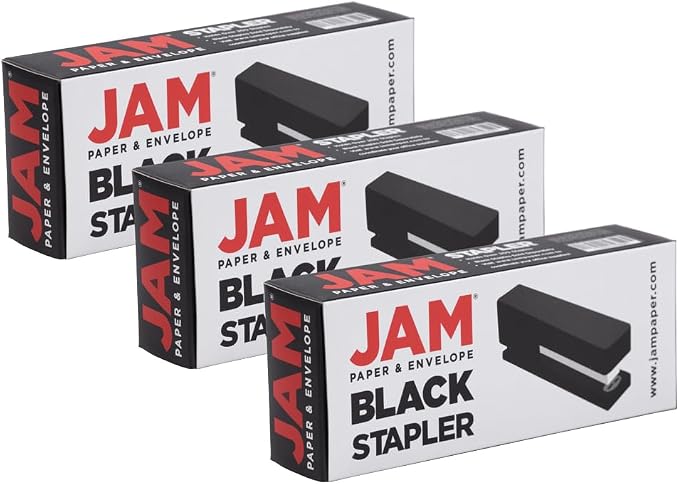 JAM PAPER Modern Desk Stapler - Image 3