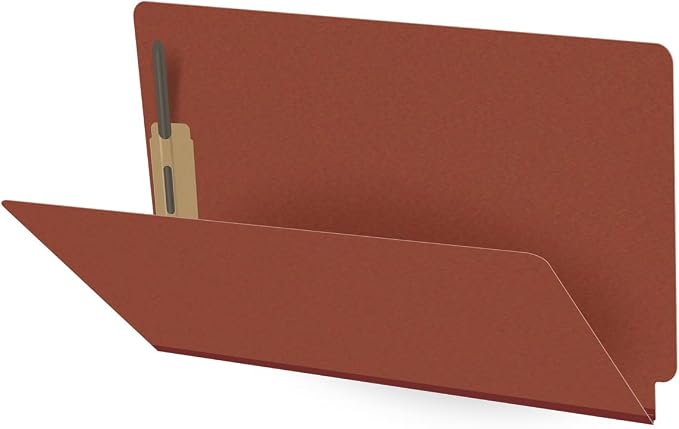 Ecom Folders End Tab Pressboard File Folders | Legal Size 25 Pt Stock by Ecom+Folders