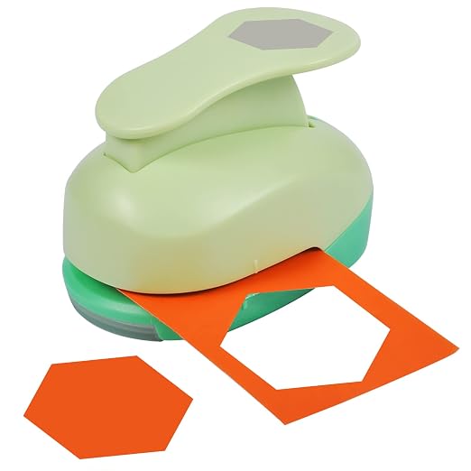 UCEC 2.75 Inch Hexagon Paper Punch by UCEC