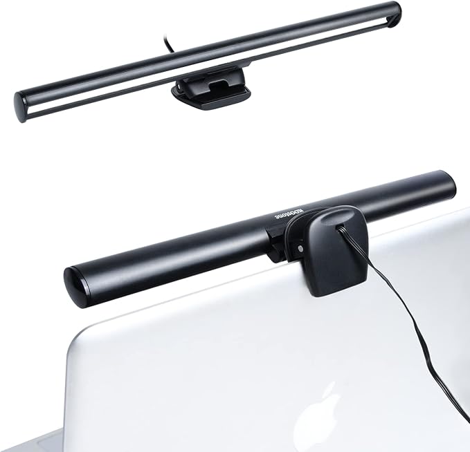 Monitor Light, Screen Light Bar Computer e-Reading LED Task Lamp, 3 Color Modes by KOOSTONE