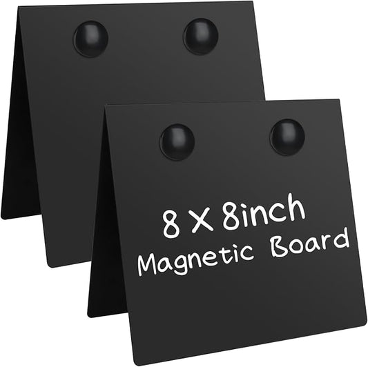 2 Pcs 8x8inch Magnetic Bulletin Board by lahnao