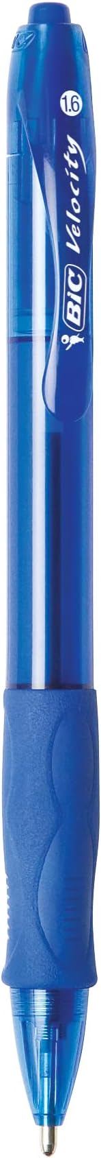 BIC Glide Bold Blue Ballpoint Pens, Bold Point, Retractable Ballpoint Pens - Image 4