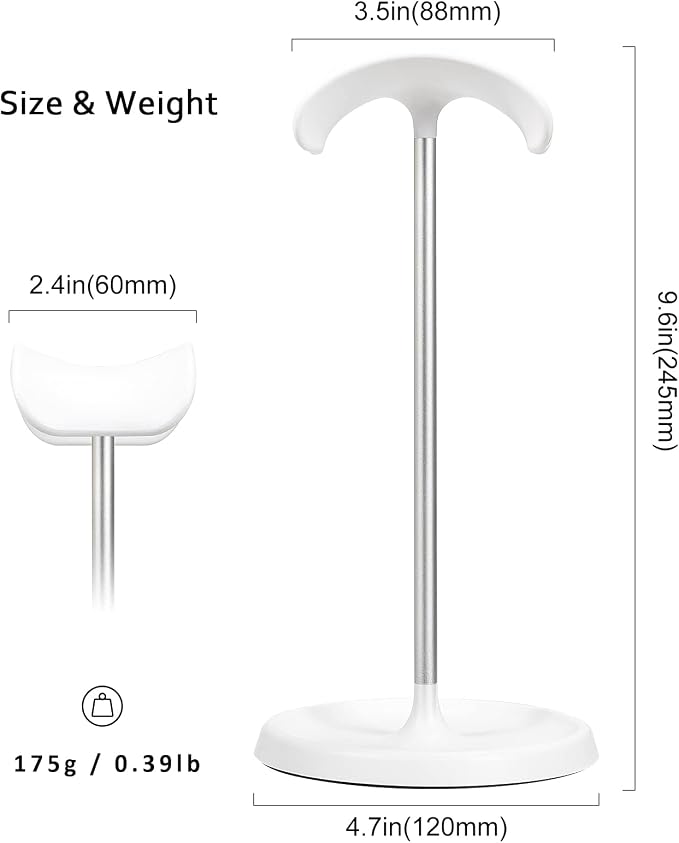 Headphone Stand, Curved Headset Stand - Image 6