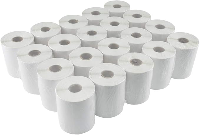 L LIKED 5000 4" x 6" Direct Thermal Shipping Labels with 250 Labels/Roll - Compatible with Zebra 2844 ZP-450 ZP-500 ZP-505, 20 Rolls-DeskLoop Office