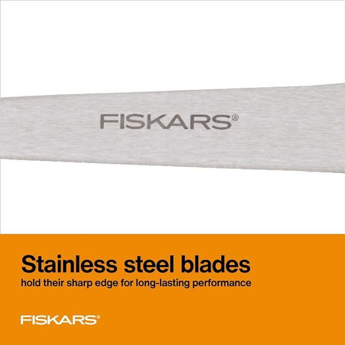 Fiskars All Purpose Scissors, High Performance Cutting, Stainless Steel Blades - Image 3