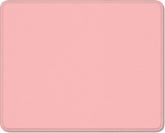 Auhoahsil Pink Mouse Pad, 12 x 10 Inch Square Mousepad, 3mm Thick Rubber Mouse by Auhoahsil