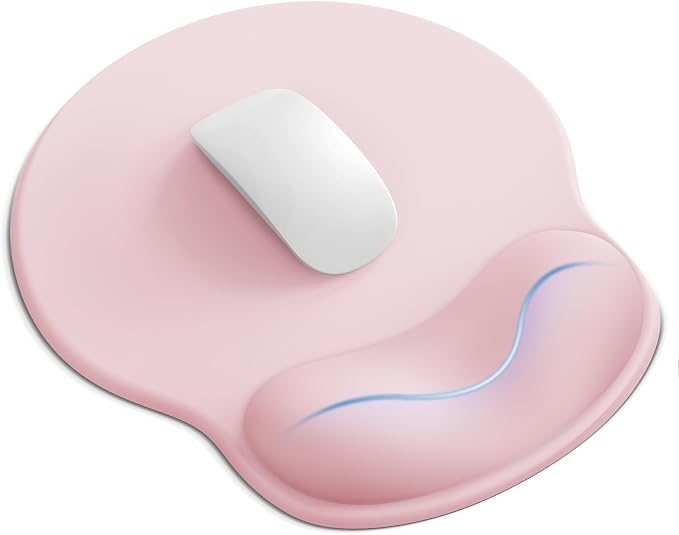 Mouse Pad with Wrist Rest, Ergonomic Mouse Pads by Laborio