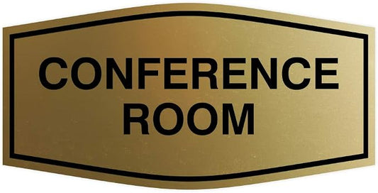 Fancy Conference Room Sign by All+Quality