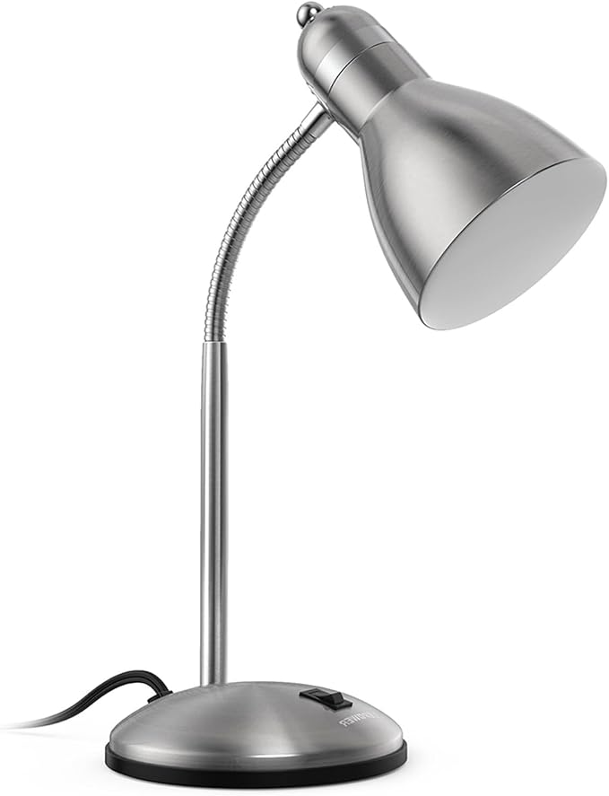 LEPOWER Metal Desk Lamp, Adjustable Goose Neck Table Lamp, Eye-Caring Study - Image 8