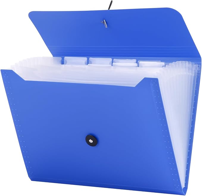 A4 Paper Document Organizer Expanding File Folder by Unknown