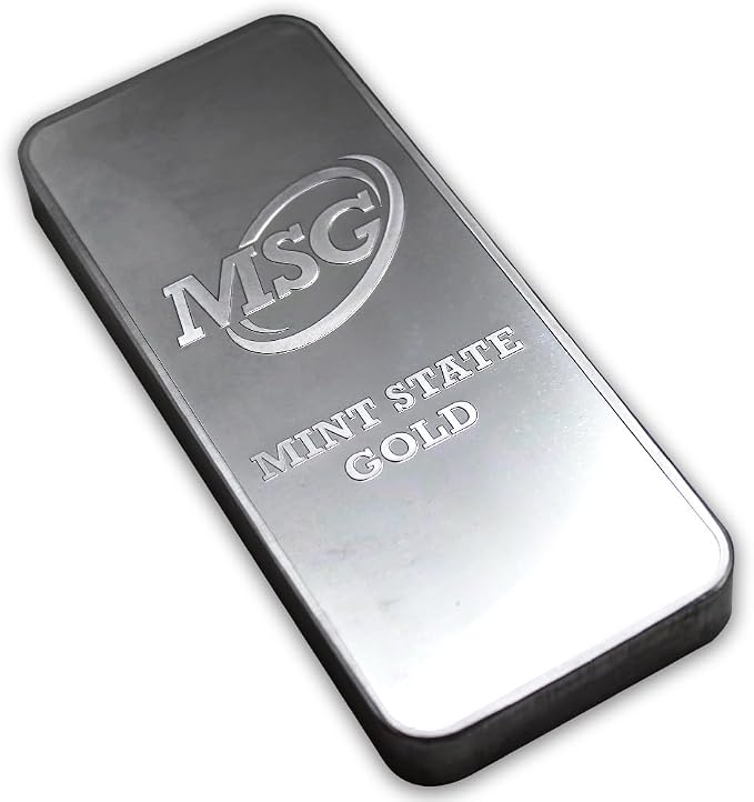 1 lb Aluminum Bar .999 Pure Paperweight | Element Design - Image 2